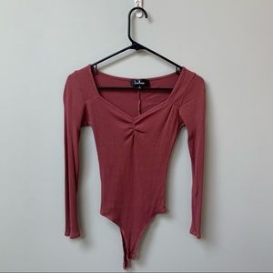 Lulu’s Rust Colored Bodysuit